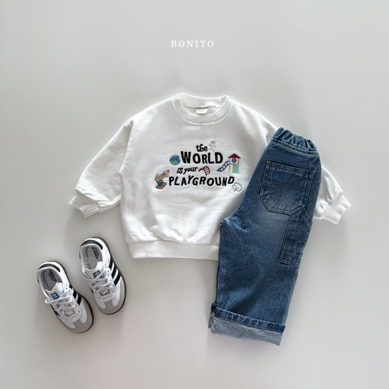 Bonito - Korean Children Fashion - #todddlerfashion - Play Ground Sweatshirts - 5