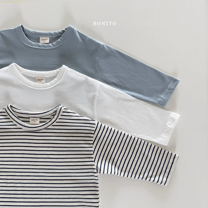 Bonito - Korean Children Fashion - #prettylittlegirls - Base Tee Set - 4