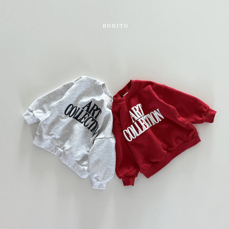 Bonito - Korean Children Fashion - #todddlerfashion - Art Foam Sweatshirts
