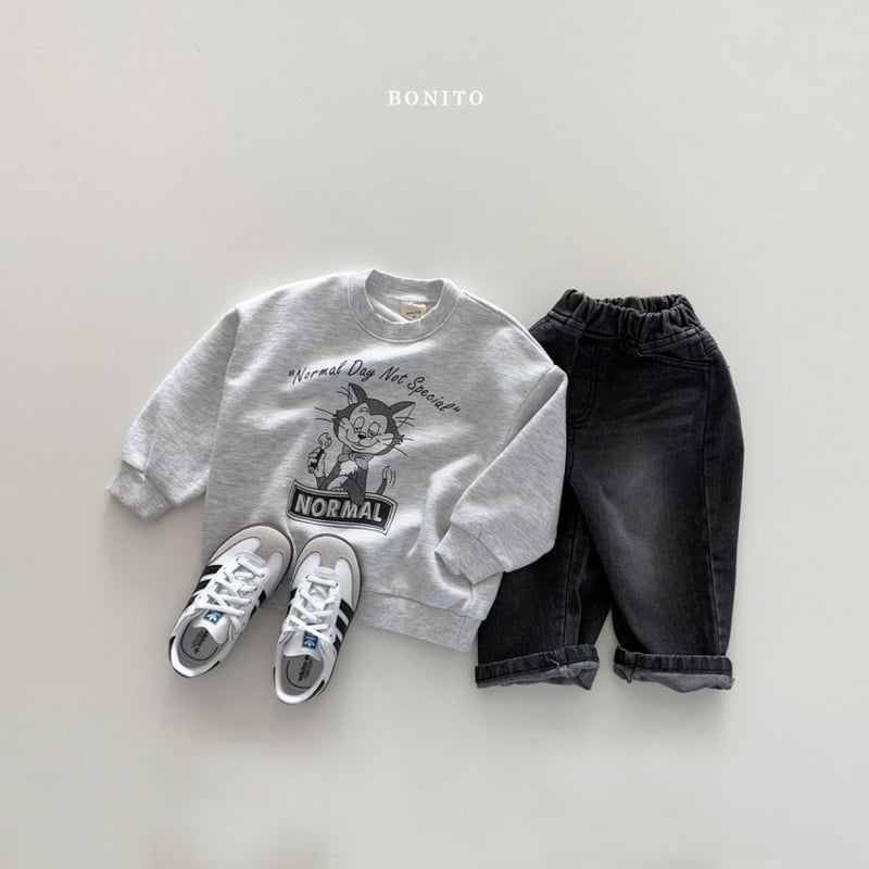 Bonito - Korean Children Fashion - #todddlerfashion - Normal Cat Sweatshirts - 11