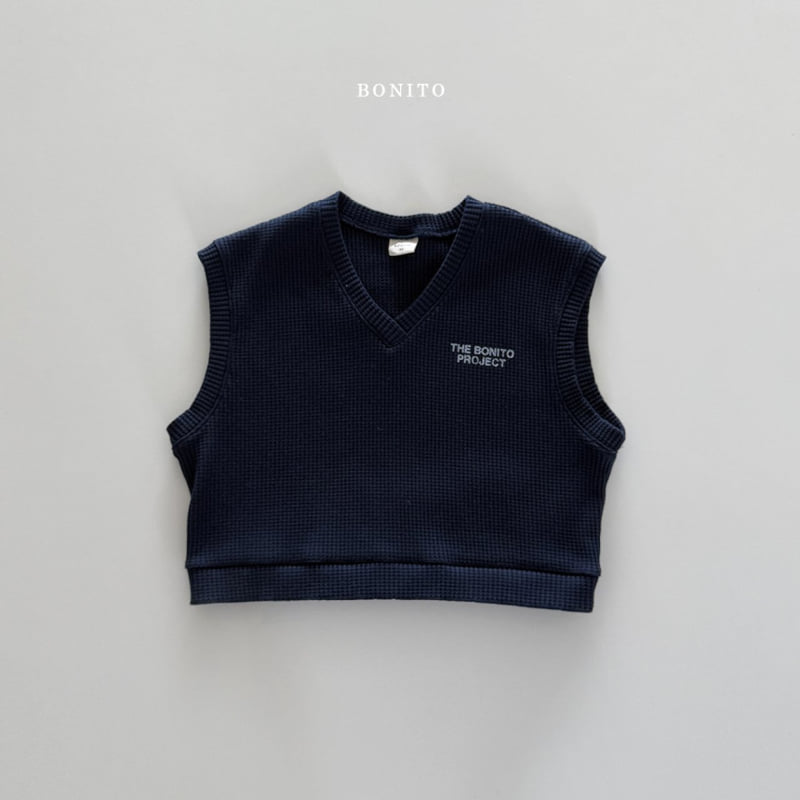 Bonito - Korean Children Fashion - #todddlerfashion - Waffle Vest Set-up - 8