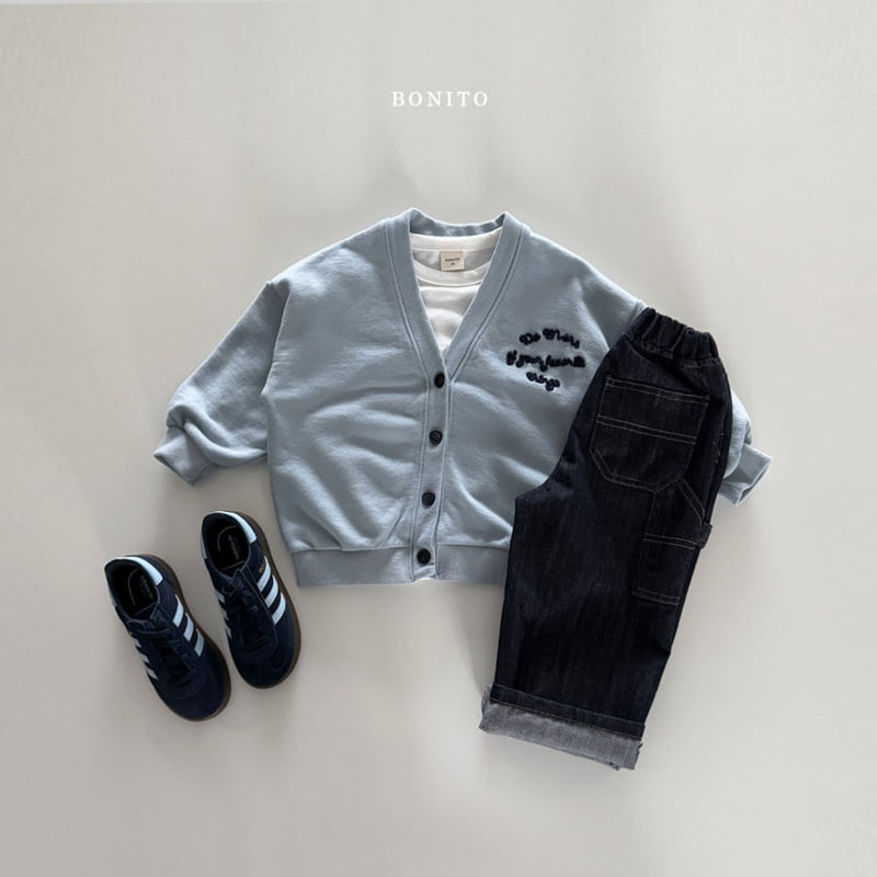 Bonito - Korean Children Fashion - #todddlerfashion - V-handle Cardigan - 5
