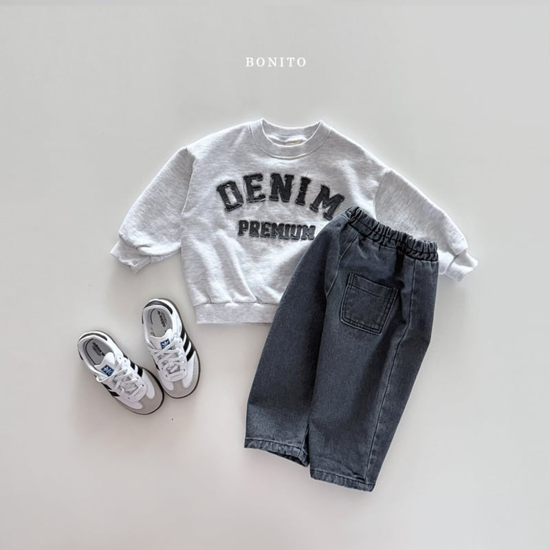 Bonito - Korean Children Fashion - #toddlerclothing - Denim Pants - 10