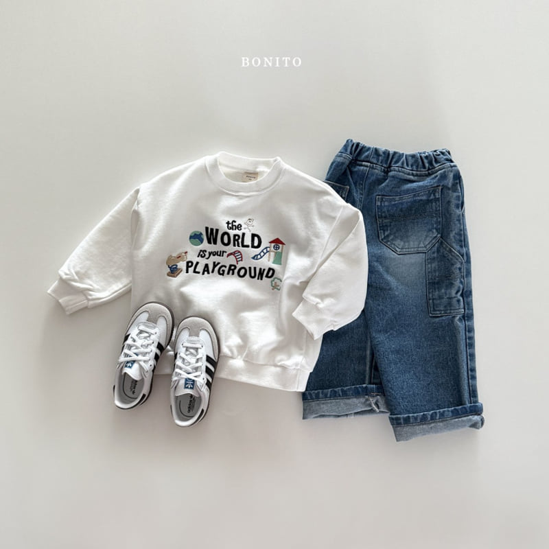 Bonito - Korean Children Fashion - #toddlerclothing - Play Ground Sweatshirts - 6