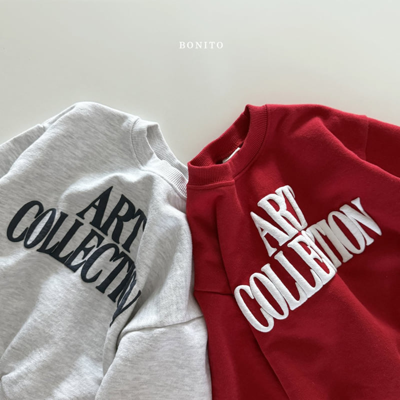 Bonito - Korean Children Fashion - #toddlerclothing - Art Foam Sweatshirts - 2