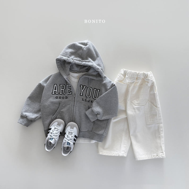 Bonito - Korean Children Fashion - #toddlerclothing - RU Hooded Zip-up Jacket - 11