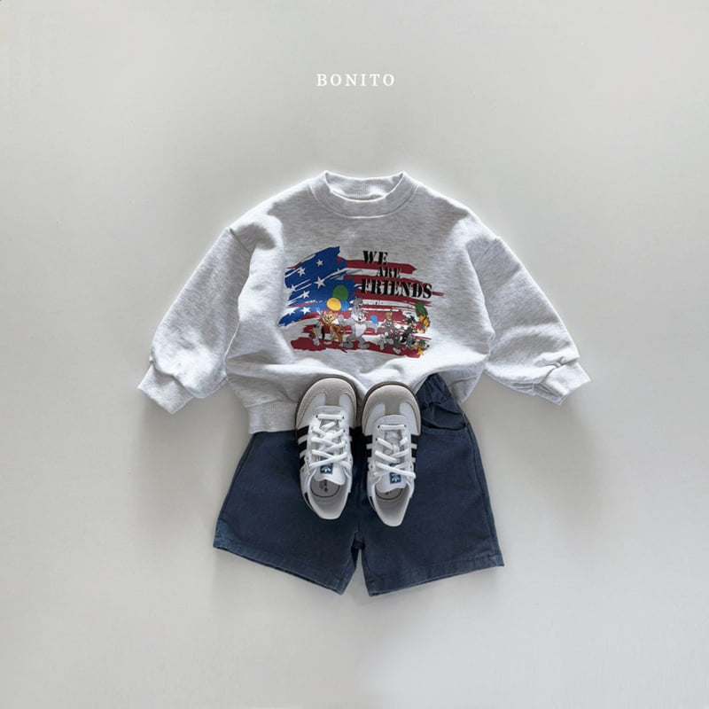 Bonito - Korean Women Fashion - #momslook - We Are Friends Sweatshirts MOM - 9