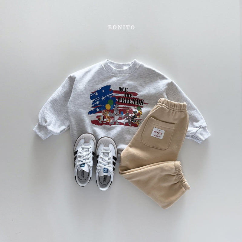 Bonito - Korean Women Fashion - #womensfashion - We Are Friends Sweatshirts MOM - 10