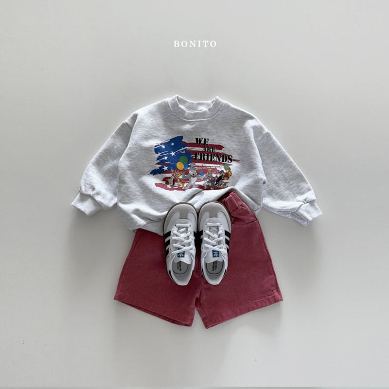 Bonito - Korean Women Fashion - #womensfashion - We Are Friends Sweatshirts MOM - 6
