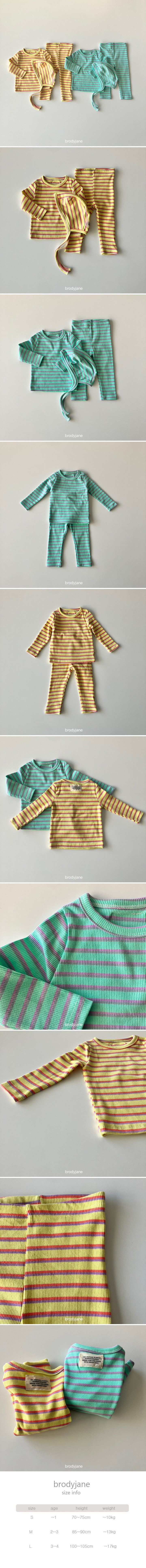 Brody Jane - Korean Baby Fashion - #babyclothing - Two-Line Set (bonnet not included)