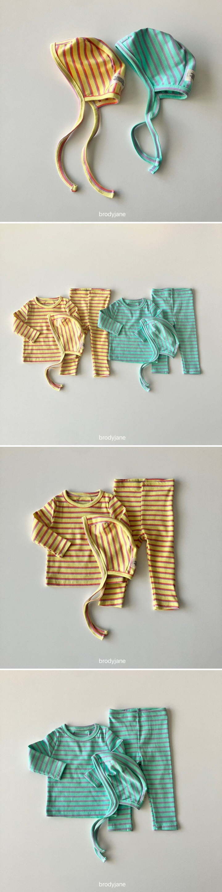 Brody Jane - Korean Baby Fashion - #babyfashion - Two-Line Bonnet
