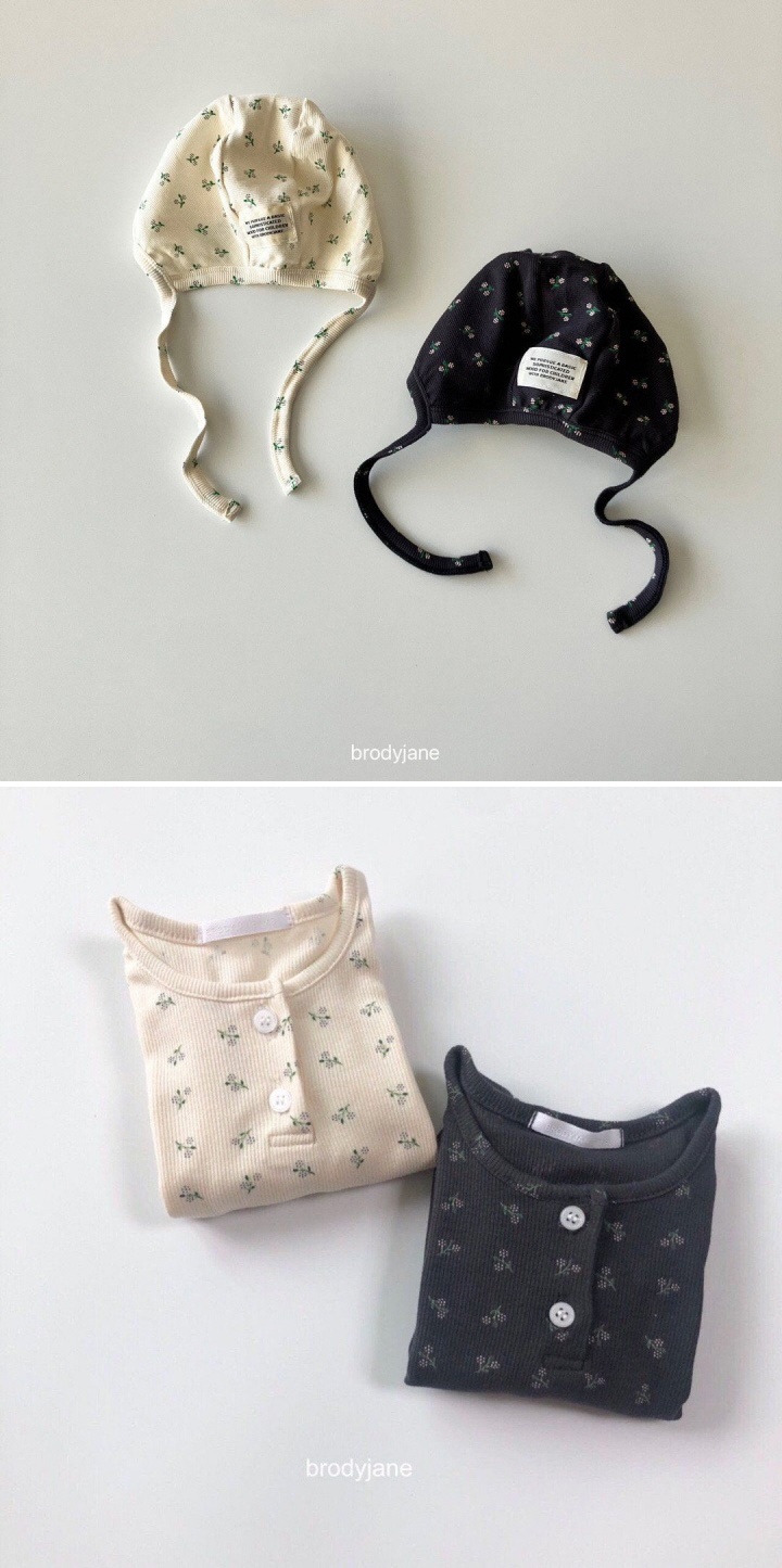 Brody Jane - Korean Baby Fashion - #babyoninstagram - Fog Rib Bonnet