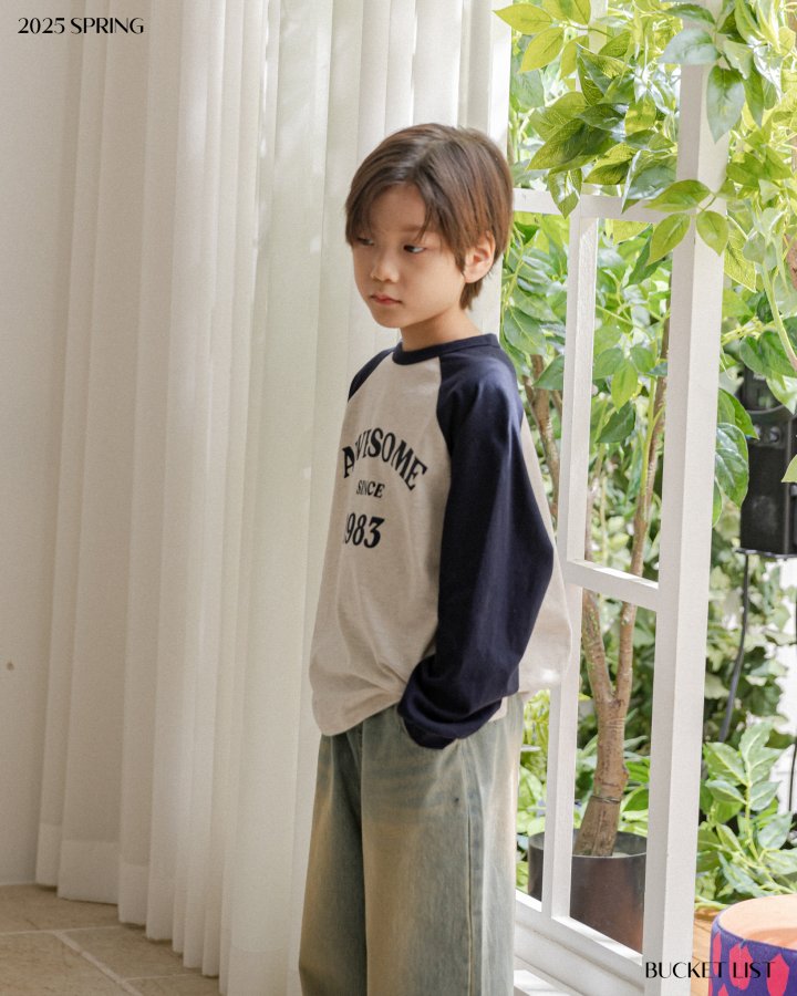 Bucket List - Korean Children Fashion - #childofig - Awesome Raglan Tee - 10
