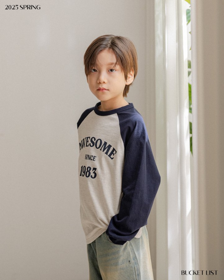 Bucket List - Korean Children Fashion - #childofig - Awesome Raglan Tee - 9