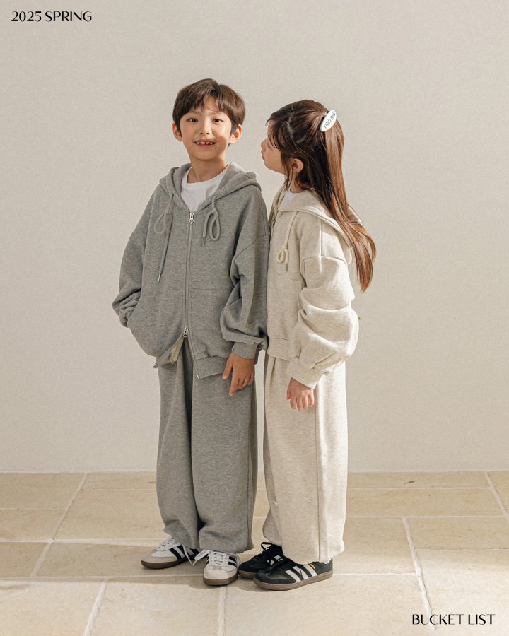 Bucket List - Korean Children Fashion - #childofig - Two Way Crop Hood Zip-up Jacket - 5
