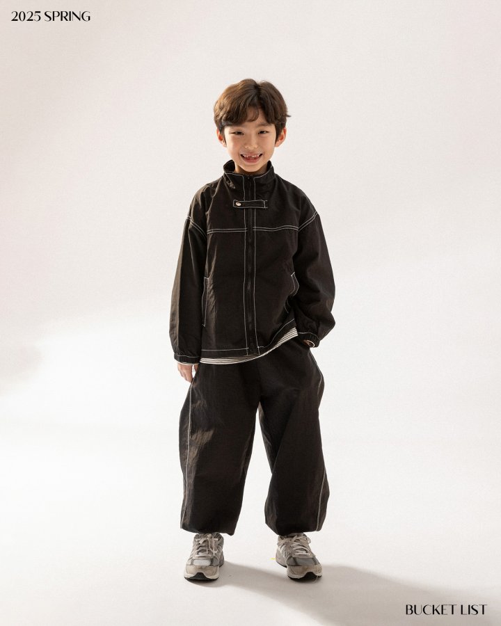Bucket List - Korean Children Fashion - #childofig - Double Stitch Jumper - 4