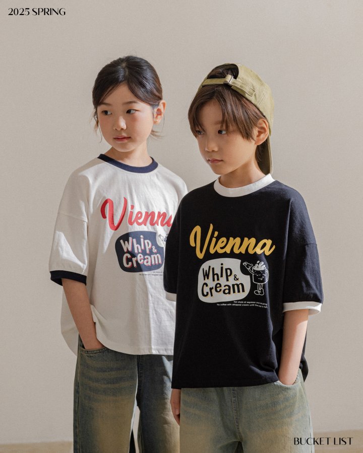 Bucket List - Korean Children Fashion - #childrensboutique - Vienna Tee