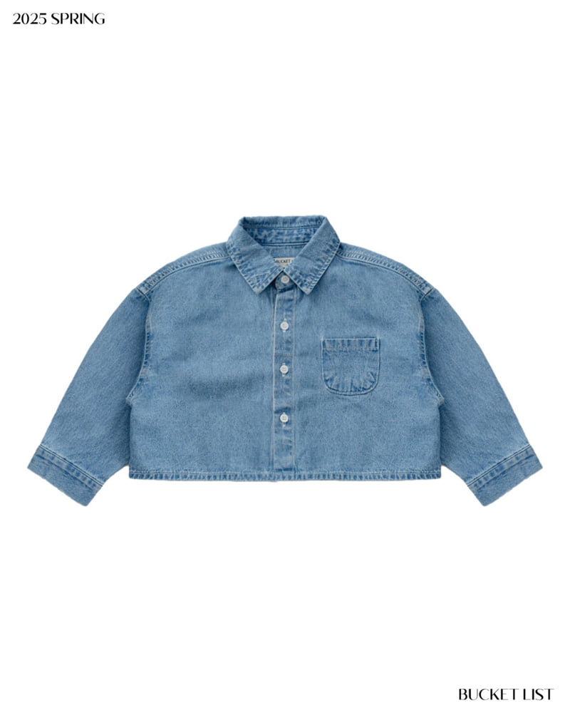 Bucket List - Korean Children Fashion - #childrensboutique - Basic Crop Shirt - 6