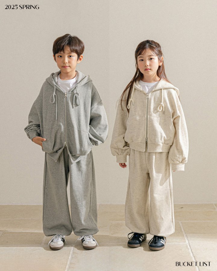 Bucket List - Korean Children Fashion - #childrensboutique - Two Way Crop Hood Zip-up Jacket - 6