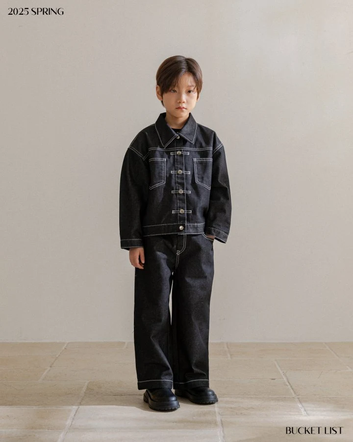 Bucket List - Korean Children Fashion - #designkidswear - Non Fade Jacket - 12