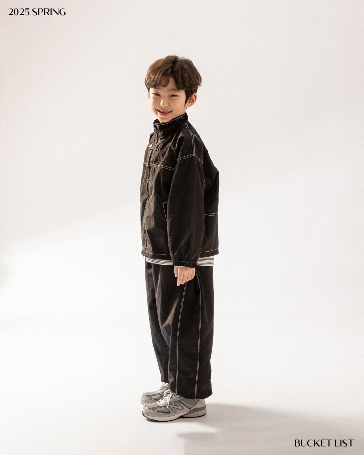 Bucket List - Korean Children Fashion - #designkidswear - Double Stitch Jumper - 5