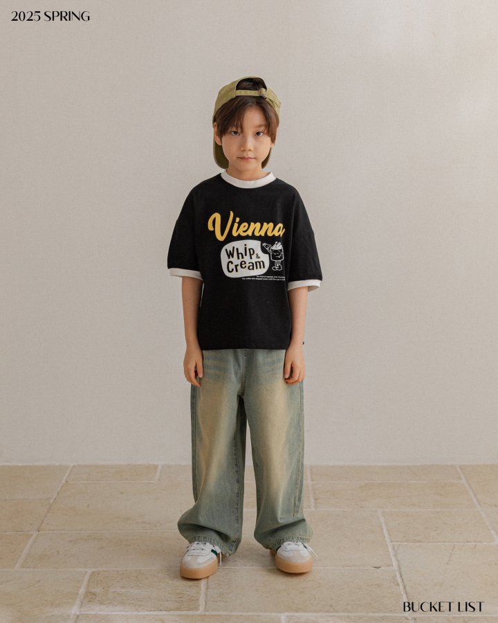 Bucket List - Korean Children Fashion - #designkidswear - Vienna Tee - 2