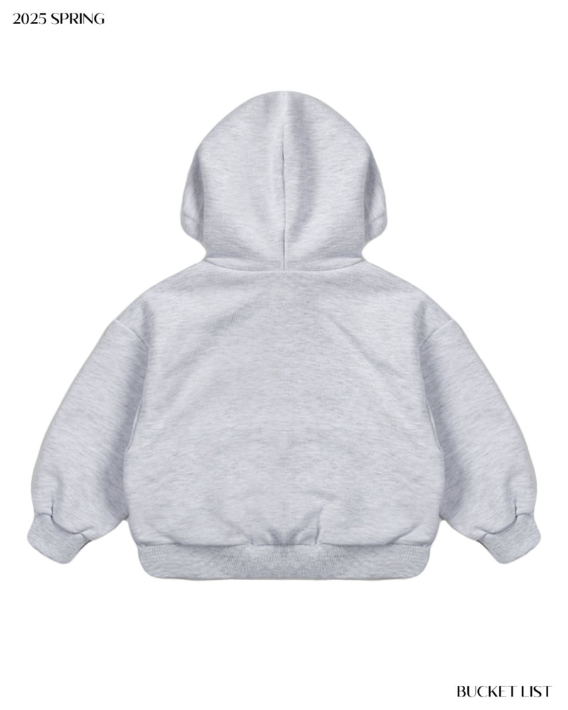 Bucket List - Korean Children Fashion - #designkidswear - Appliquer Hoodie - 6
