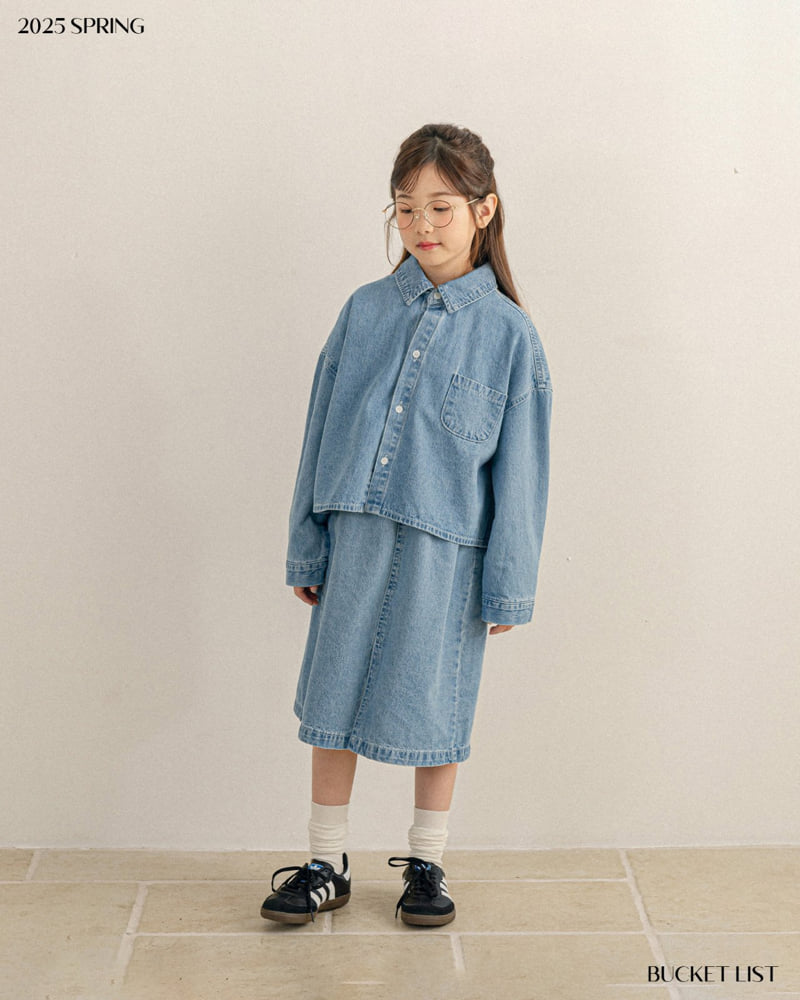 Bucket List - Korean Children Fashion - #discoveringself - Basic Crop Shirt - 8