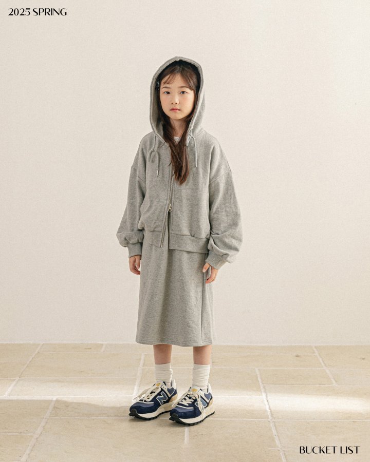 Bucket List - Korean Children Fashion - #discoveringself - Two Way Crop Hood Zip-up Jacket - 8