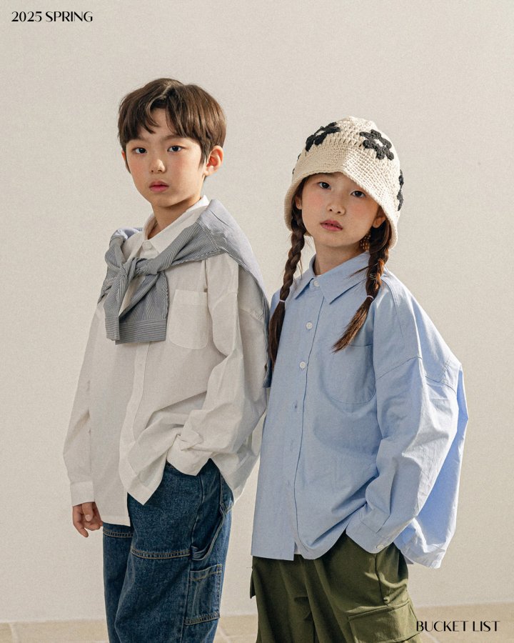 Bucket List - Korean Children Fashion - #kidsshorts - Daily Shirt