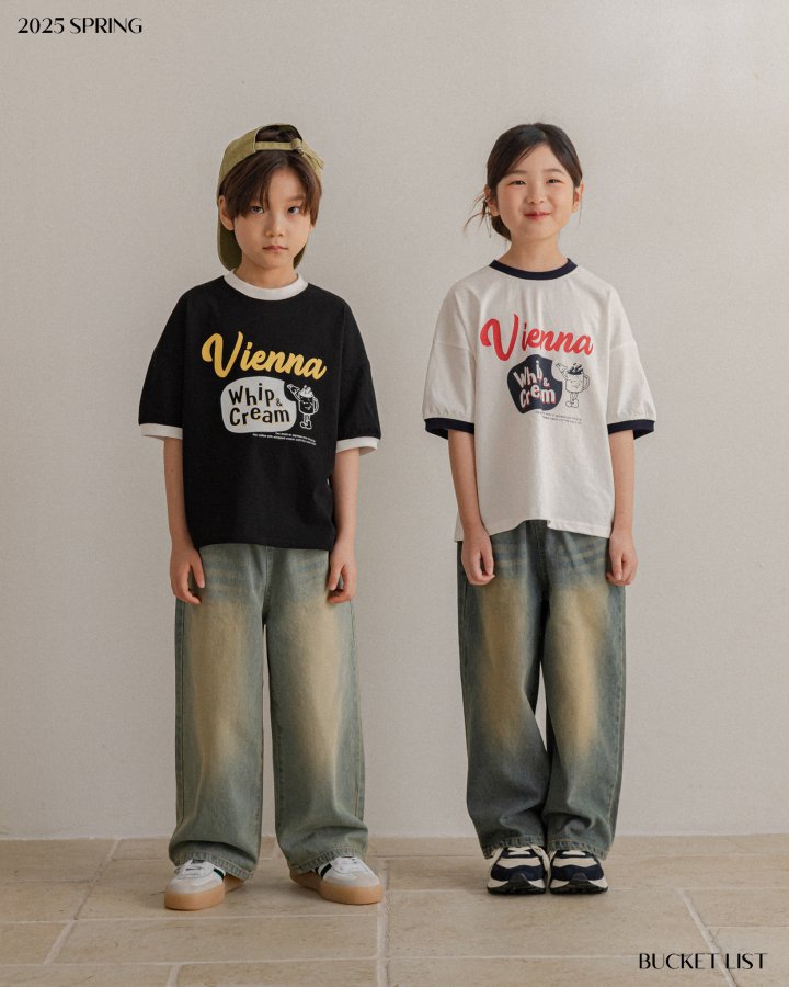 Bucket List - Korean Children Fashion - #kidsstore - Vienna Tee - 6