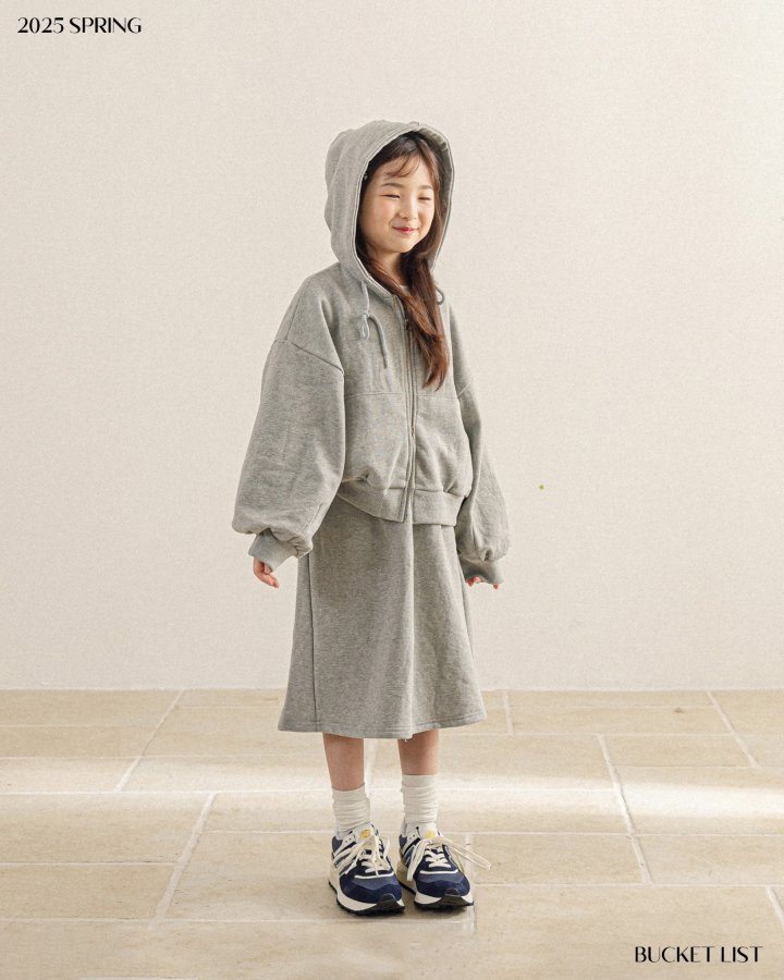 Bucket List - Korean Children Fashion - #kidsstore - Two Way Crop Hood Zip-up Jacket - 11