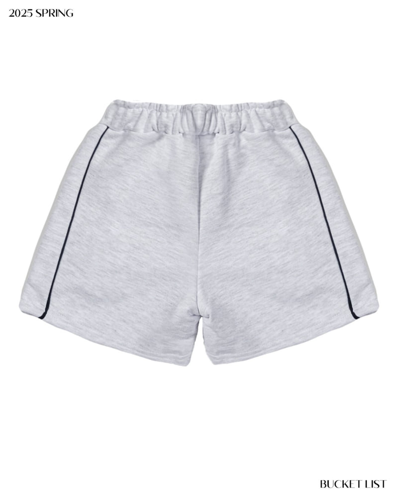 Bucket List - Korean Children Fashion - #kidzfashiontrend - Appliquer Shorts - 5