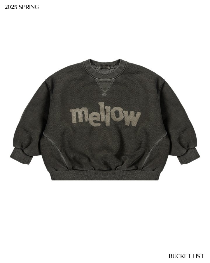Bucket List - Korean Children Fashion - #kidsstore - Mellow Pigment Sweatshirts - 4