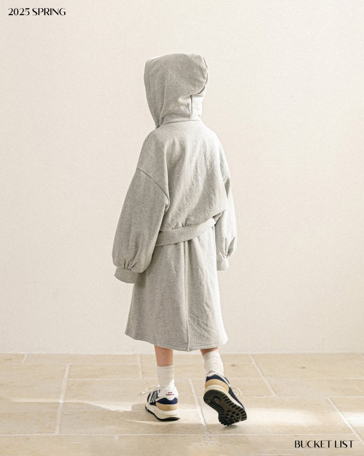 Bucket List - Korean Children Fashion - #kidzfashiontrend - Two Way Crop Hood Zip-up Jacket - 12