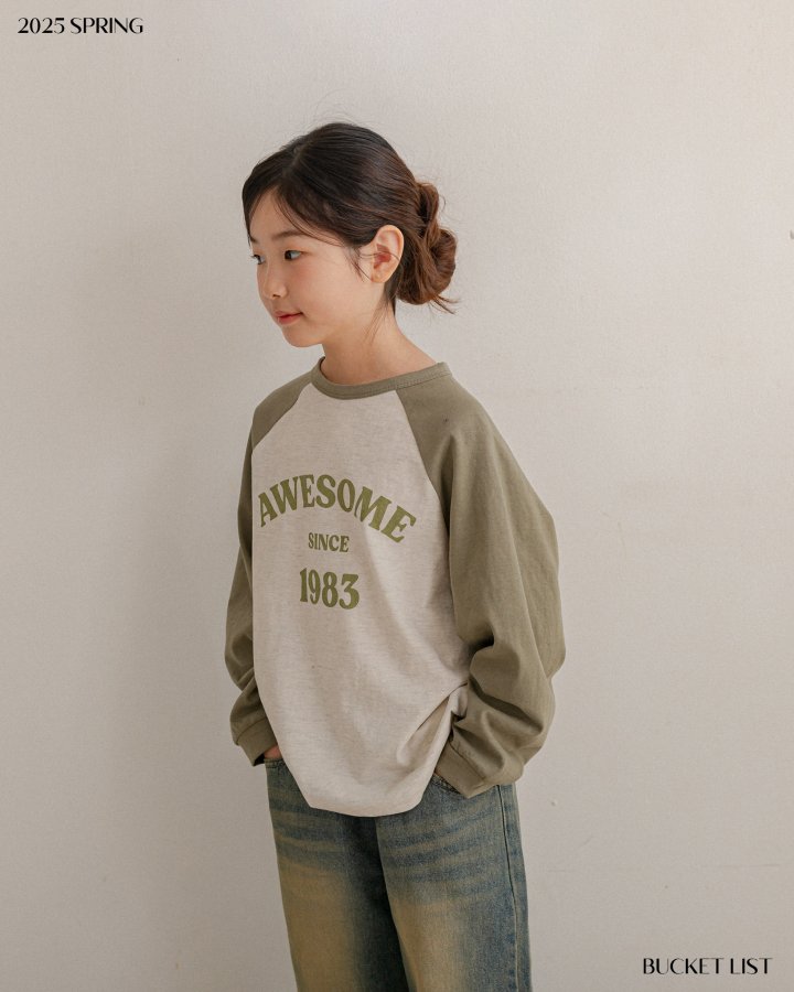 Bucket List - Korean Children Fashion - #littlefashionista - Awesome Raglan Tee - 5