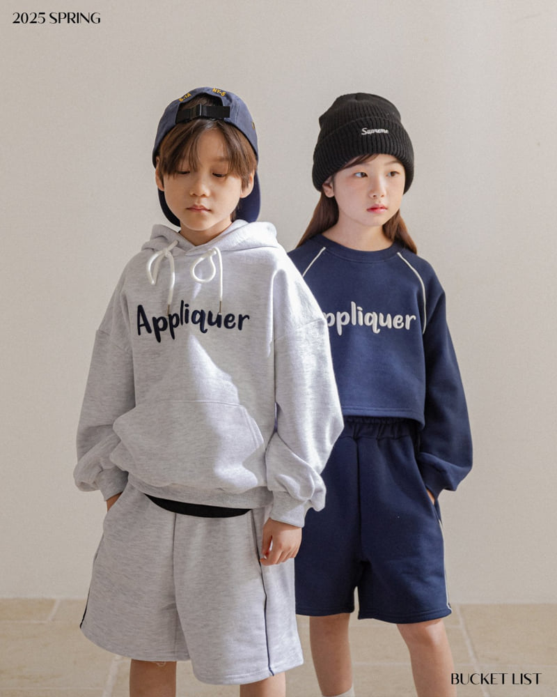 Bucket List - Korean Children Fashion - #littlefashionista - Appliquer Shorts - 7