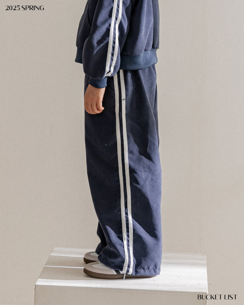 Bucket List - Korean Children Fashion - #magicofchildhood - Running Track Pants - 9