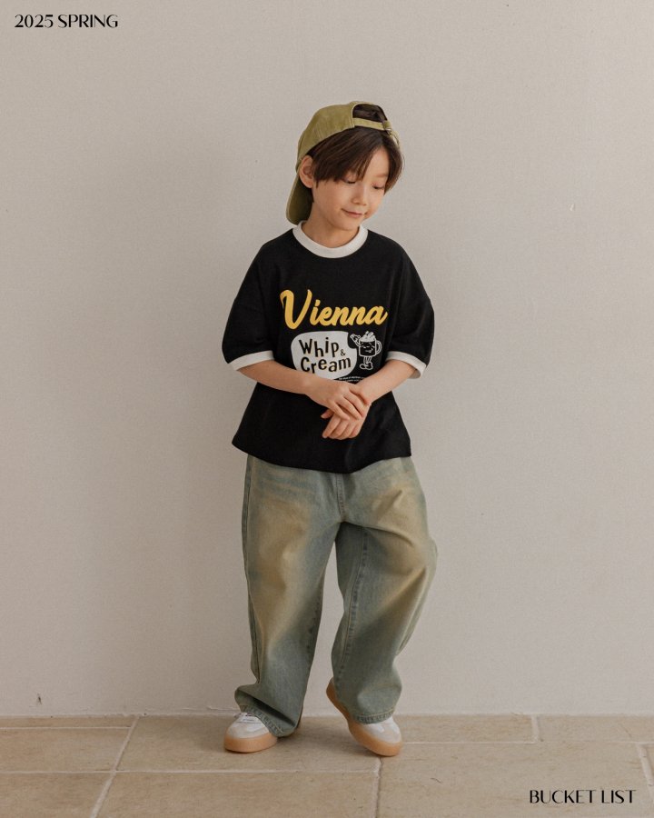 Bucket List - Korean Children Fashion - #magicofchildhood - Cat Brush Denim Pants - 7