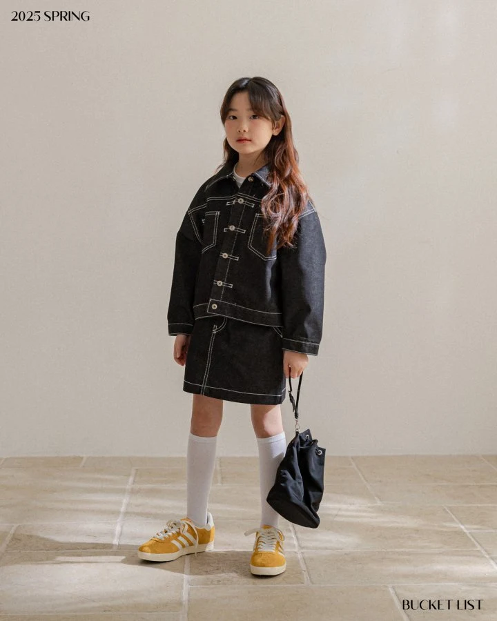Bucket List - Korean Children Fashion - #minifashionista - Non Fade Jacket - 5