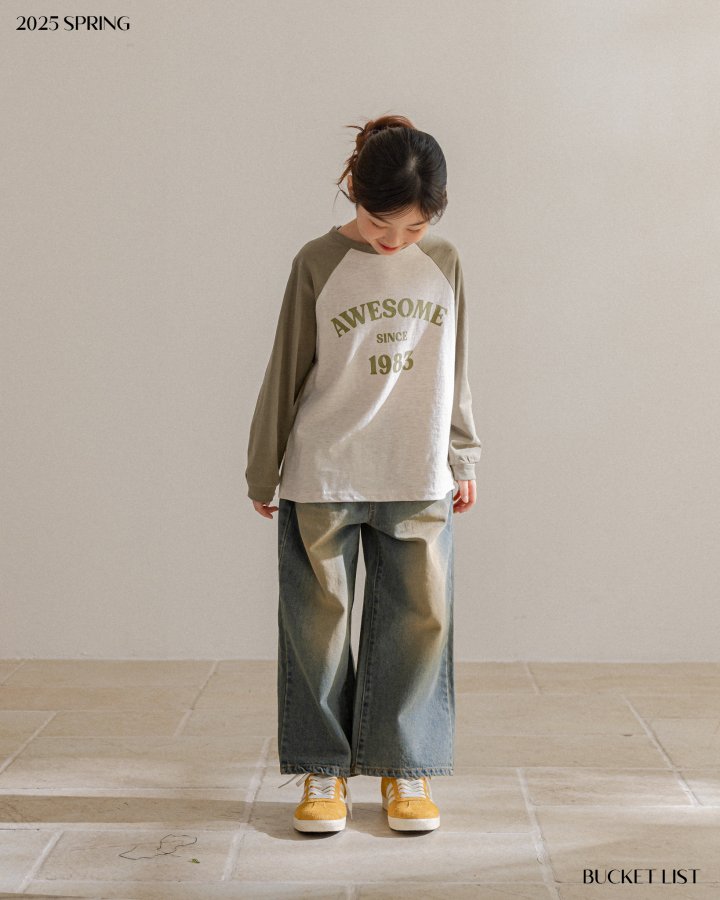 Bucket List - Korean Children Fashion - #minifashionista - Awesome Raglan Tee - 7