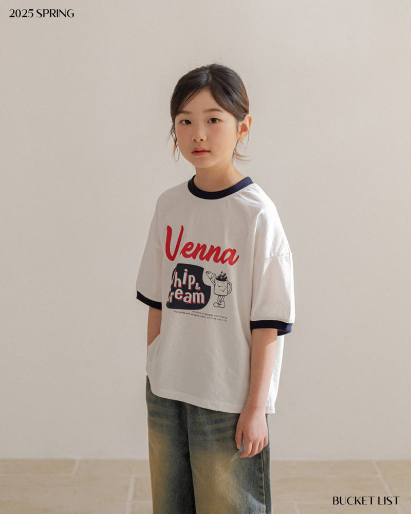 Bucket List - Korean Children Fashion - #prettylittlegirls - Vienna Tee - 12