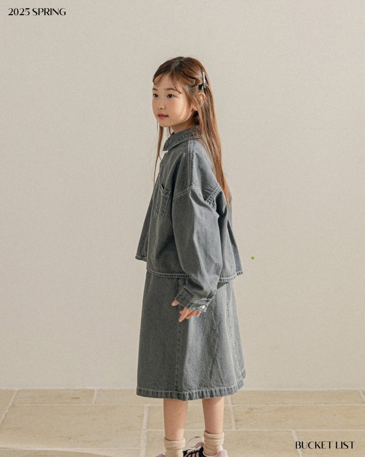 Bucket List - Korean Children Fashion - #prettylittlegirls - Basic Crop Shirt - 3
