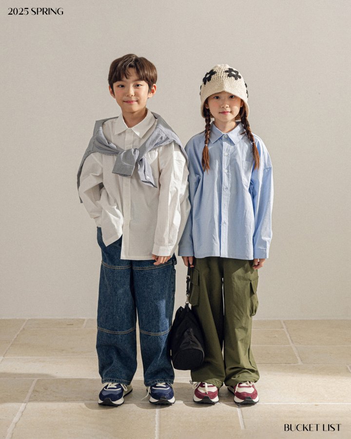 Bucket List - Korean Children Fashion - #stylishchildhood - Daily Shirt - 11