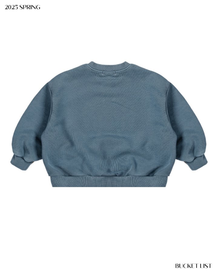 Bucket List - Korean Children Fashion - #todddlerfashion - Mellow Pigment Sweatshirts - 10