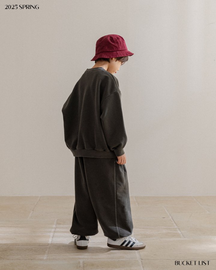 Bucket List - Korean Children Fashion - #prettylittlegirls - Mellow Pigment Jogger Pants - 4
