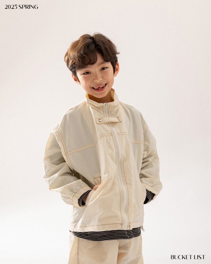 Bucket List - Korean Children Fashion - #toddlerclothing - Double Stitch Jogger Pants - 9