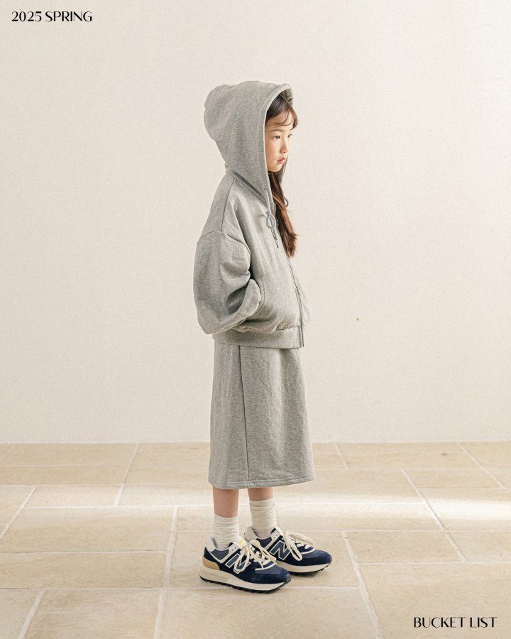 Bucket List - Korean Children Fashion - #toddlerclothing - Two Way Crop Hood Zip-up Jacket - 3