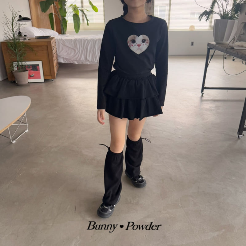 Bunny Powder - Korean Children Fashion - #Kfashion4kids - Cat Tee - 8