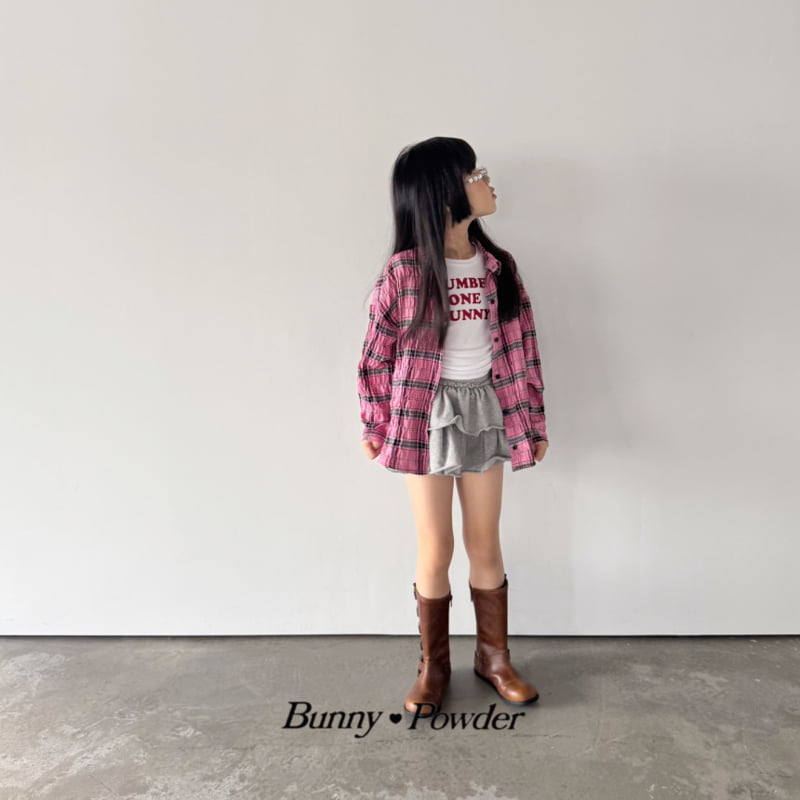 Bunny Powder - Korean Children Fashion - #childofig - Flad Shirt